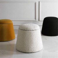 212 Main 23574 20.5 x 20.5 x 20 in. Gumdrop White Ottoman