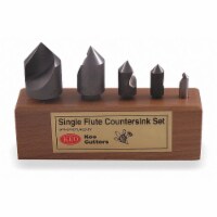 Keo Countersink Set,5 PC,1 FL,120 Deg,Cobalt  50052