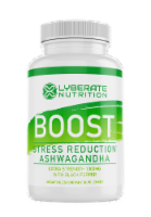Lyberate Nutrition | BOOST: Premium Ashwagandha-Extra Strength Organic