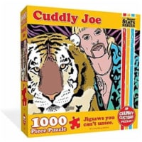 Cuddly Joe Tiger King Jigsaw Puzzle 1000ct Piece Pop Culture Premium Quality Chunky Custard