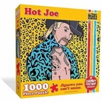 Hot Joe Tiger King Jigsaw Puzzle 1000ct Piece Premium Quality Pop Culture Chunky Custard