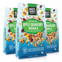 Granola, Apple-Cranberry, 3x12oz
