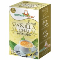 Natures Guru Vanilla Chai Sweetened Drink Mix - Pack Of 8