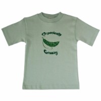Organic Cotton Tees Short Sleeve - Organically Growing Sage Peas 2-4 year