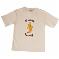 Organic Cotton Tees Short Sleeve - Organically Growing Natural Banana 1-2 year