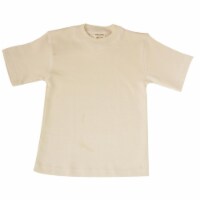 Organic Cotton Tees Short Sleeve - Natural 2-4 year