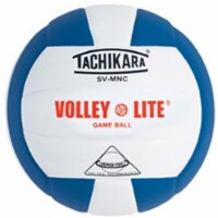 Tachikara SVMNC.RYW Volley-Lite Volleyball - Royal-White