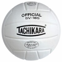 Tachikara SV18S Composite Leather Volleyball - White