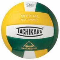 Tachikara SV5WSC.GWDG Sensi-Tec Composite High Performance Volleyball - Gold-White-Dark Green