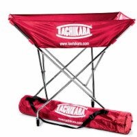 Tachikara Hammock Volleyball Cart with Nylon Carry Bag (Red)
