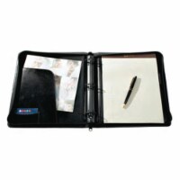 Raika  3-Ring Zipper Binder - Mocha