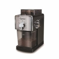 Capresso 6405617 8 oz Plastic & Steel Black Coffee Grinder