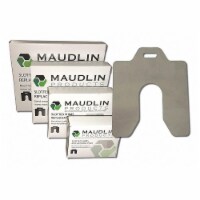 Maudlin Products Slotted Shim,C-4x4 Inx0.025In,Pk20 MSC025-20