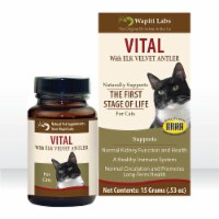Wapiti Labs Vital -Joint, Hips, Overall & Immune Support Daily Supplement for Cats - 15 GM
