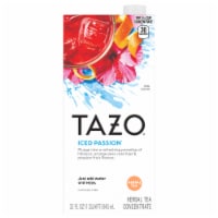 Tazo® Iced Passion® Caffeine-Free Herbal Tea Concentrate Perspective: Main