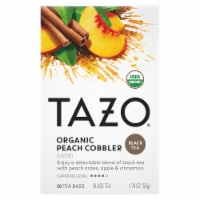 Tazo Organic Peach Cobbler Black Tea Perspective: Main