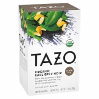 Tazo Tea - Tea Earl Gray Noir - Case of 6 - 20 BAG