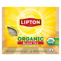 Lipton® Organic Black Tea Perspective: Main