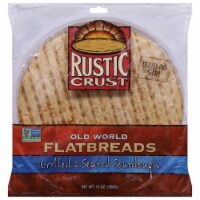 Rustic Crust Classic Sourdough Pizza Crust Perspective: Main