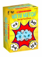 University Games Scholastic Math Match Dice and Card Game