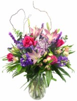 Mother's Day Royal Floral Arrangement - Pink / Purple Perspective: Main