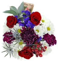 Berry Cobbler Fresh Flowers Bouquet Perspective: Main