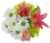 Mother's Day Mommy & Me Fresh Flower Bouquet Perspective: Main