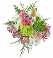 Winter Wonderland Fresh Cut Flower Bouquet Perspective: Main