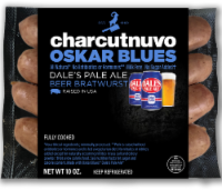 Dale's Pale Ale Charcutnuvo Oskar Blues Beer Bratwurst