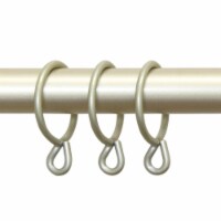 Central Design 1923-03 1.375 in. Curtain Eyelet Rings, Light Gold - Set of 10