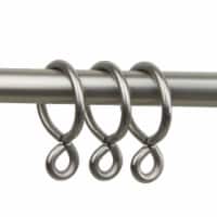 Central Design 1922-15 1 in. Curtain Eyelet Rings, Satin Nickel - Set of 10