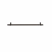 13/16 Inch Curtain Rod 28-48  - Cocoa