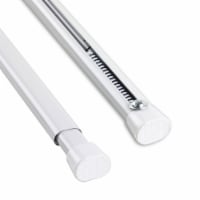 Oval Spring Tension Rod 36 -60  - White