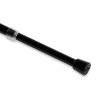7/16 Inch Round Spring Tension Rod 28 -48  - Black