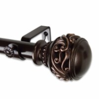 Leon Curtain Rod 1  Od 160-240 Inch  - Bronze