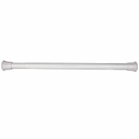 1 Inch Twist-Lock Spring Tension Rod 48 -84 , White