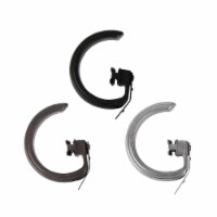 Rings For Decorative Traverse Rod (Set Of 10) - Black
