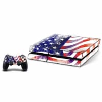 VWAQ American Flag PS4 Skins Console And Controller Decals - PGC11