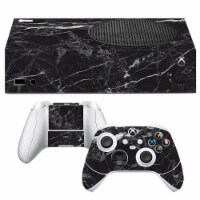 VWAQ Black Marble Xbox One S Skins For Console and Controllers - XSRSS6