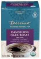 Teeccino Dandelion Dark Roast Herbal Tee Bags