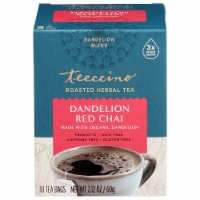 Teeccino  Organic Chicory Herbal Tea Gluten Free Dandelion Red Chai