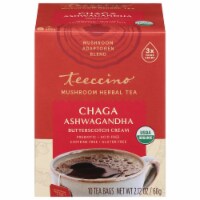 Teeccino® Chaga Ashwagandha Mushroom Herbal Tea Perspective: Main