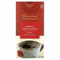 Teeccino Organic Mushroom Herbal Tea Chaga Ashwagandha Butterscotch Cream Caffeine Free