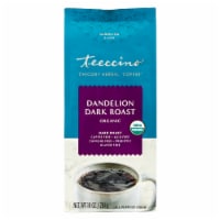 Teeccino Organic Dandelion Chicory Herbal Coffee Dark Roast