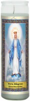 Indio Miraculous Mother Glass Jar Candle - White Perspective: Main