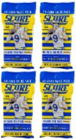 2022 PANINI SCORE FOOTBALL FAT PACK - 4 PACK (SPORTS TRADING CARDS)