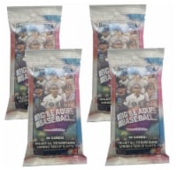 2023 Topps Big League Baseball Fat Pack 4 Pack (Sports Trading Cards)
