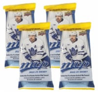 Upper Deck 2023/24 MVP Hockey Fat Pack - Set of 4 (Sports Trading Cards)