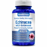 Nasa Be'Ahava Echinacea & Goldenseal Supplement - 200 Capsules, 900mg, 100 Servings