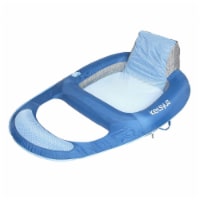 Kelsyus Floating Pool Lounger Inflatable Chair w Cup Holder Blue 1 Piece Baker s